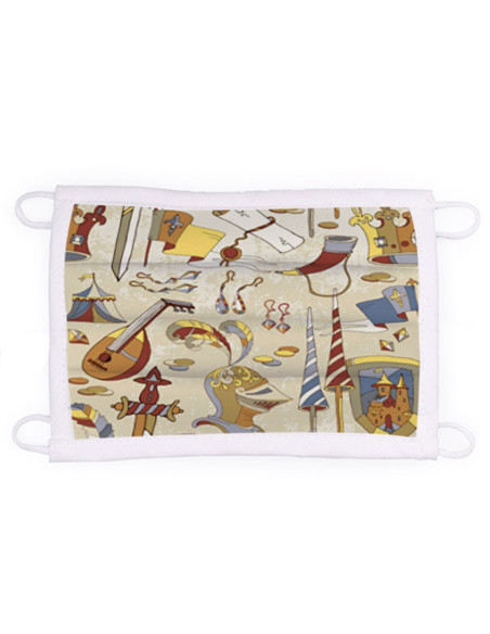 Masque médiéval réutilisable approuvé...