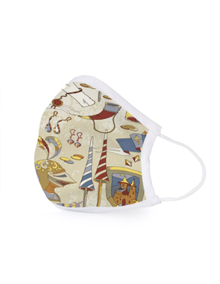 Masque médiéval réutilisable approuvé...