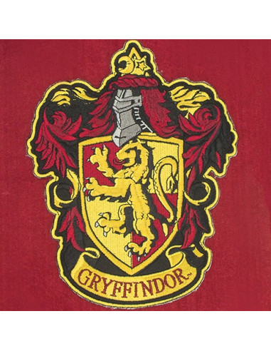 Coussin et peluche de la maison Gryffondor - Harry Potter