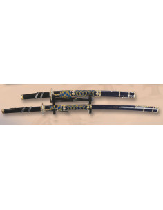 Support mural pour 2 katanas 2