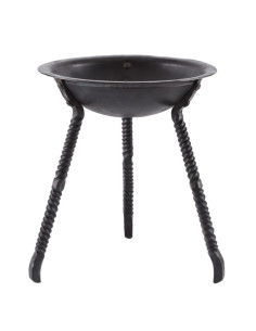 Bol forgé à la main pour le feu