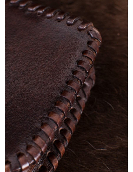 Sac en cuir avec croix celtique