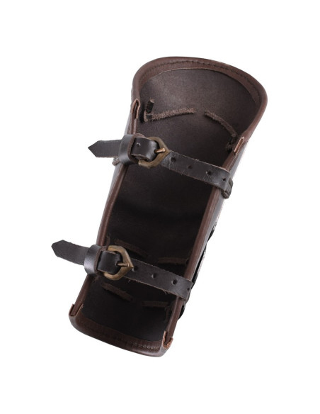 Bracelet en cuir renforcé de métal