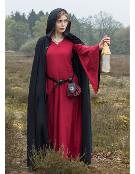 Robe médiévale ouverte Bliaut Amal,...