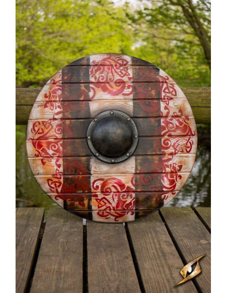 Bouclier viking Iarla Sleipnir, 70 cm.