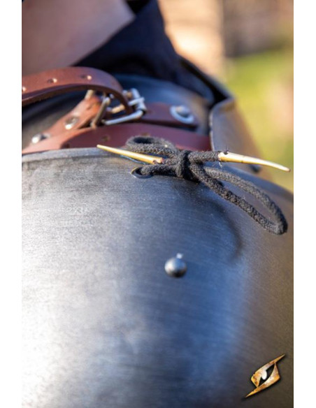 Épaulettes de guerrier médiéval,...