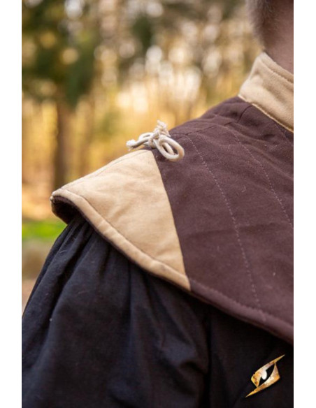 Gorgerin médiéval rembourré,...