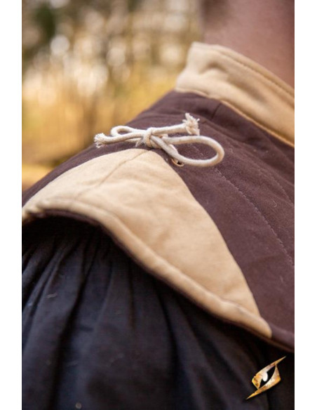 Gorgerin médiéval rembourré,...