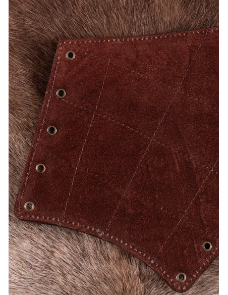 Brassards médiévaux rembourrés, couple