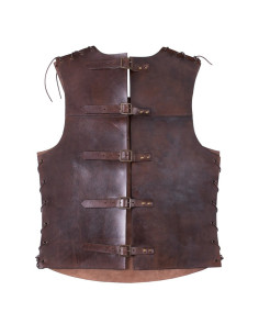 Armure en cuir avec renforts croisés 2