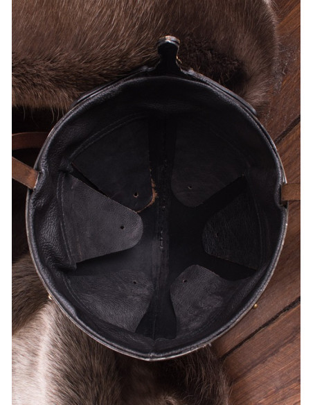 Casque celtique avec nez, finition...