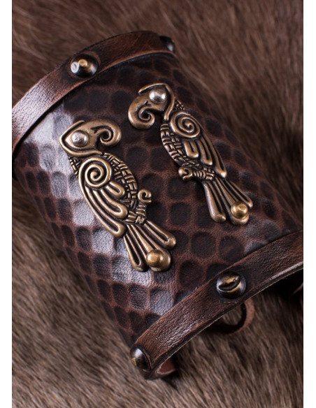 Bracelet Nordique Corbeaux Hugin et...