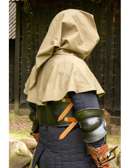 Capuche d'archer, vert dryade