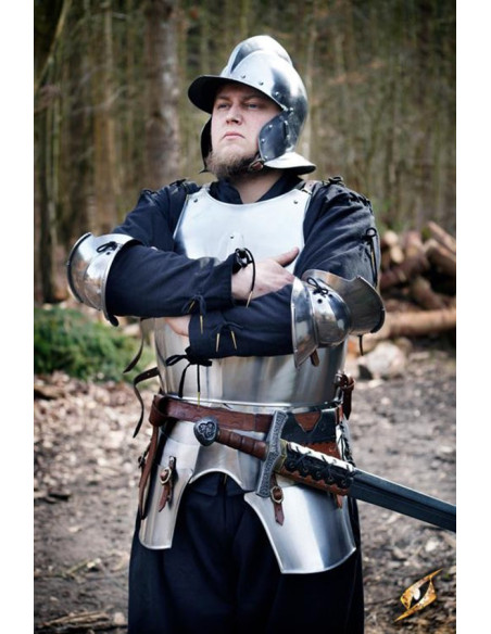 Bretelles d'armure milanaise,...