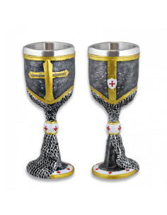 Templar Shield Cup Cotte de mailles
