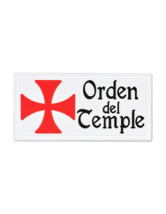 Patch Ordre du Temple avec velcro (6x3 cm.)