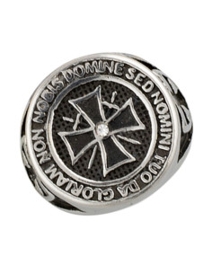 Bague Croix des Templiers 2