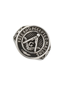 Bague Maçonnique, Maçons Libres Et Acceptés