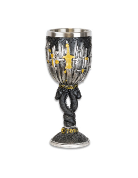 épées de gobelet décoratives médiévales