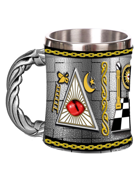 Mug résine franc-maçons