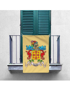 Bannière Médiévale 1 Nom Personnalisé (70x100 cms.) 2