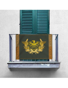 Bannière Légion Romaine SPQR paysage (70x100 cms.) 2