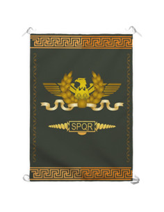 Bannière Légion Romaine SPQR (70x100 cms.)