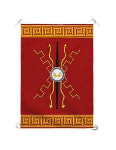 Dieux de la bannière romaine. Intérieur et extérieur (70x100 cm.)
