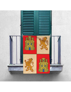 Bannière Médiévale Castilla y León (70x100 cms.) 2