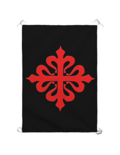 Croix Bannière Ordre de Calatrava (70x100 cms.)