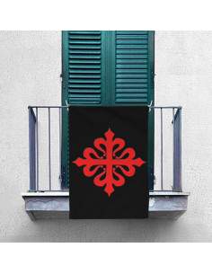 Croix Bannière Ordre de Calatrava (70x100 cms.) 2