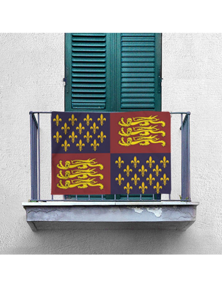 Bannière Royaume d'Angleterre XIV-XV...