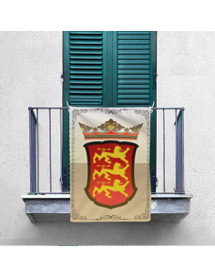 Bannière Lions Ricardo Corazón de León (70x100 cm.) 2