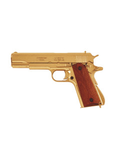 Pistolet automatique plaqué laiton M1911A1