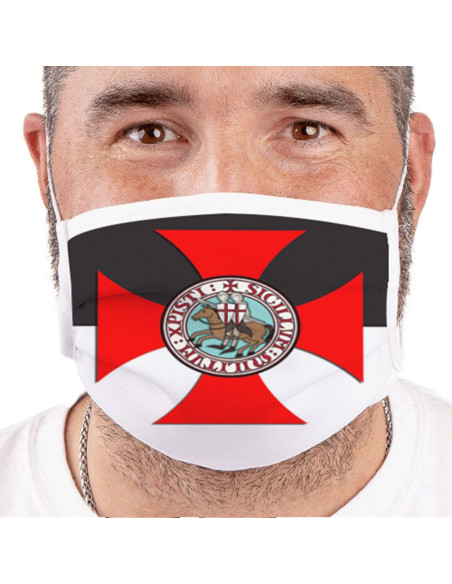 Masque des Templiers réutilisable et...