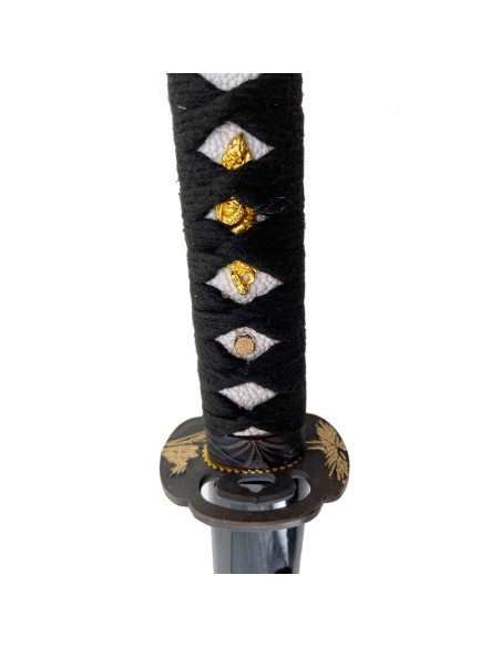 Acier au carbone Katana huile chaude