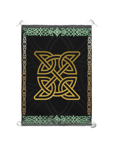 Bannière de noeud celtique (70x100 cms.)