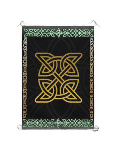 Bannière de noeud celtique (70x100 cms.)
 Matériel-Polyester