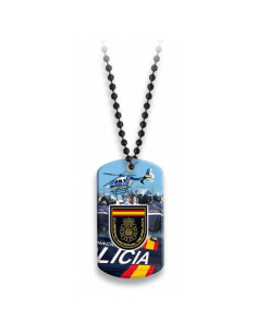 Badge avec chaîne à billes Police nationale, Espagne