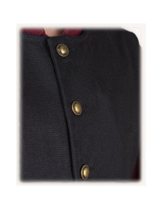 Gilet pirate Fletcher noir 2