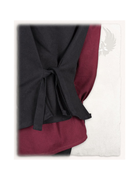 Gilet pirate Fletcher noir