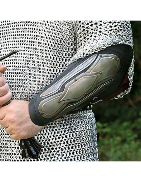 Bracelets elfes, cuir et acier