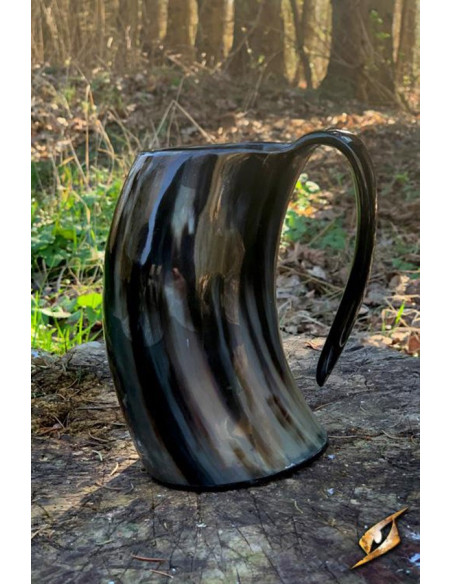 Bocal en bois Viking modèle Vegvisir,...