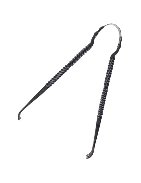 Pinces médiévales en fer forgées à la...