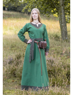 Robe viking Jona, verte