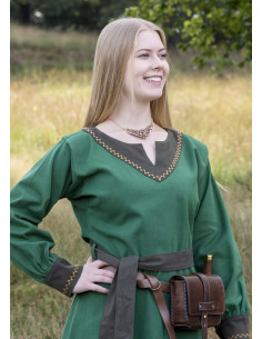 Robe viking Jona, verte 2