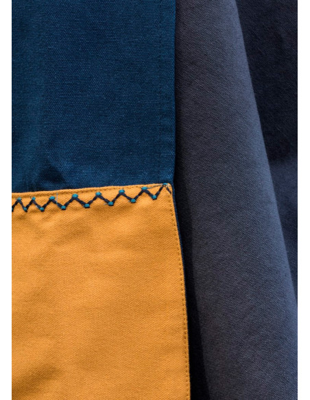 Robe tablier bleu Viking Hilja avec...