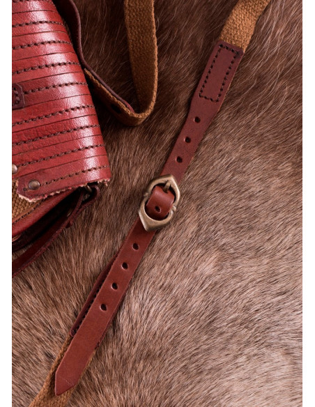 Sac Viking en toile et cuir