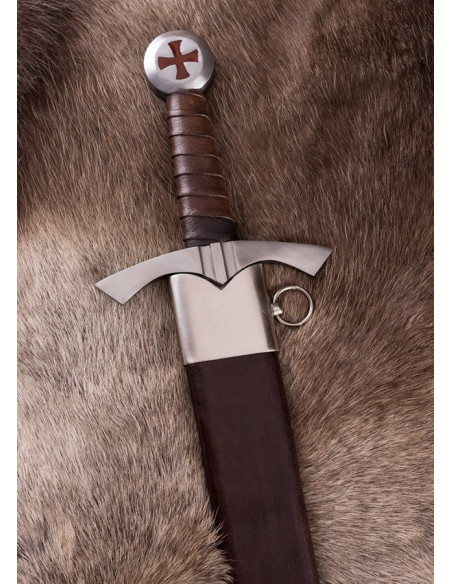 Épée templière écossaise avec fourreau