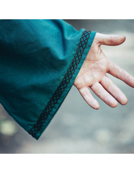 Tunique viking modèle Borr, vert